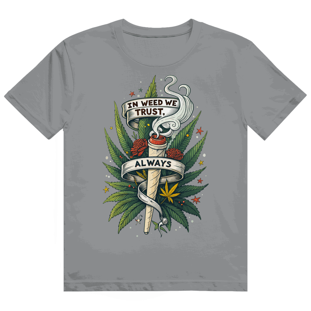 Heavy Cotton T-Shirt - In weed we trust, always! | Division420®