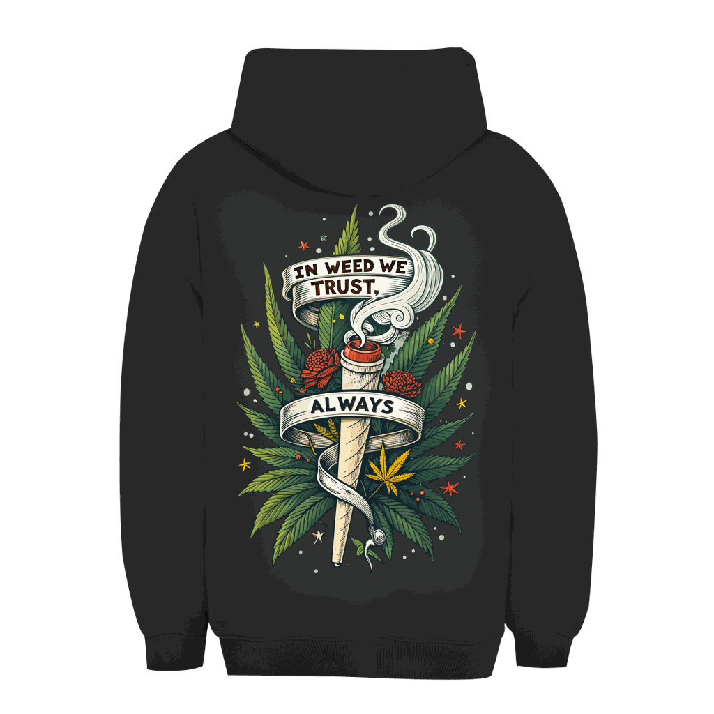 Unisex Oversize Hoodie - In weed we trust, always! | Division420®