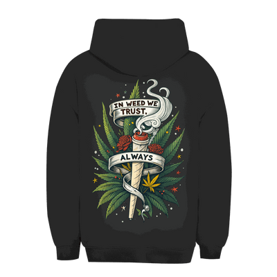 Unisex Oversize Hoodie - In weed we trust, always! | Division420®