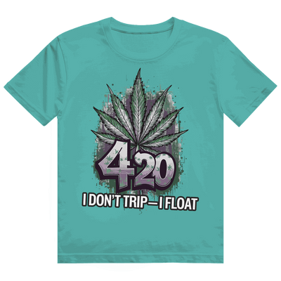 Heavy Cotton T-Shirt - I dont trip - i float | Division420®