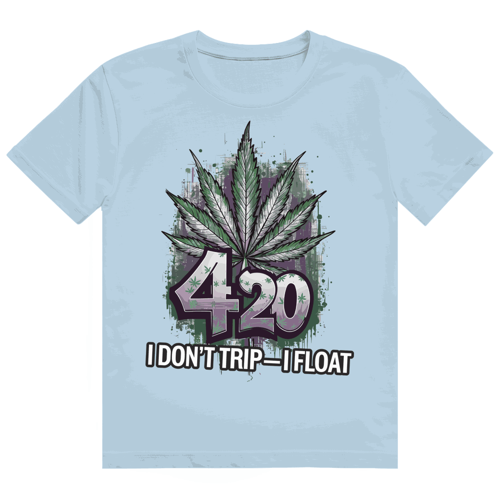 Heavy Cotton T-Shirt - I dont trip - i float | Division420®