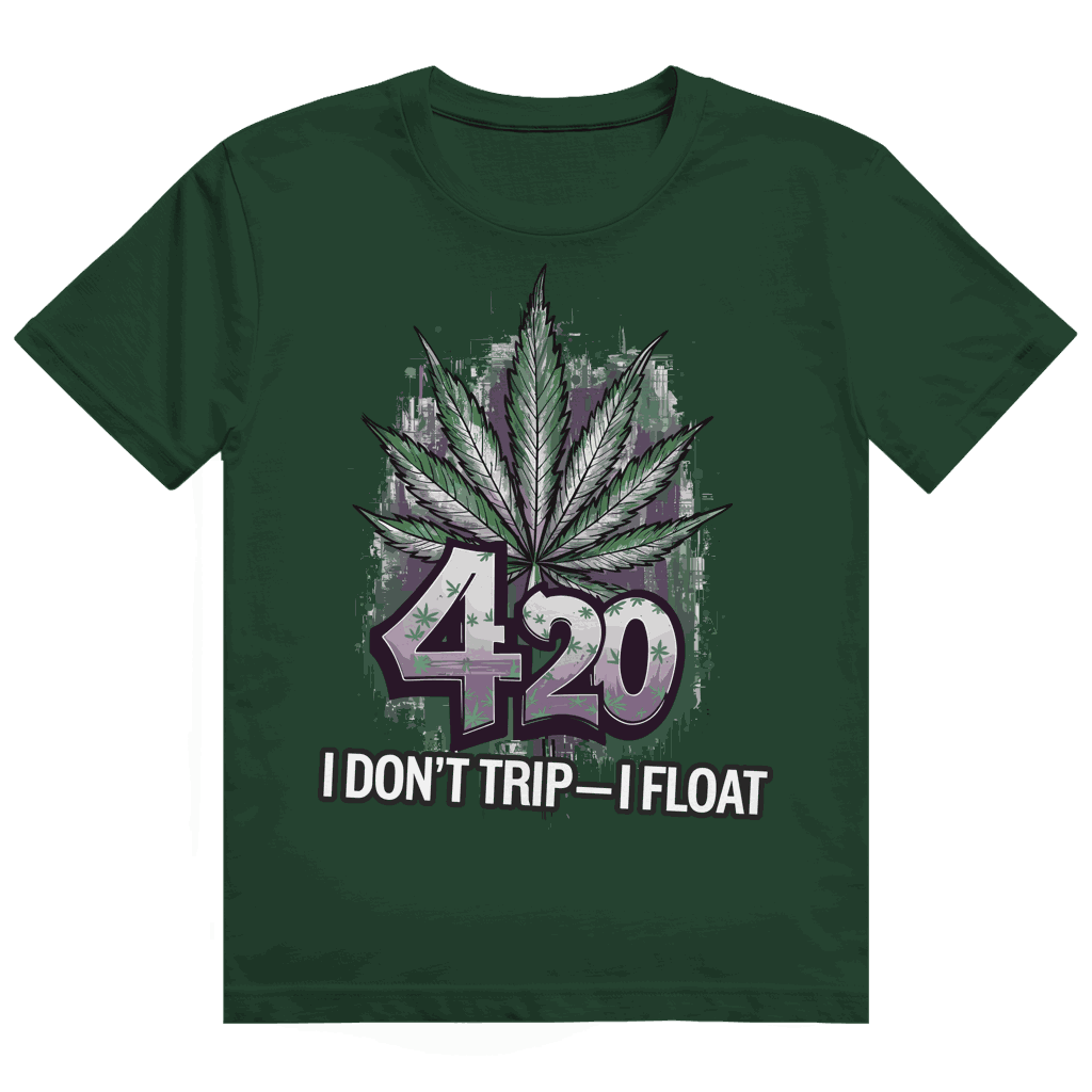 Heavy Cotton T-Shirt - I dont trip - i float | Division420®