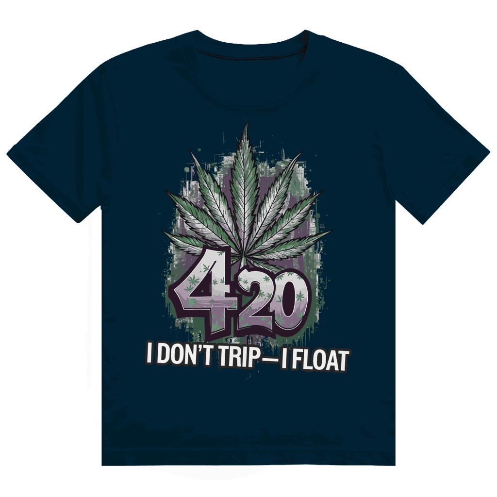 Heavy Cotton T-Shirt - I dont trip - i float | Division420®