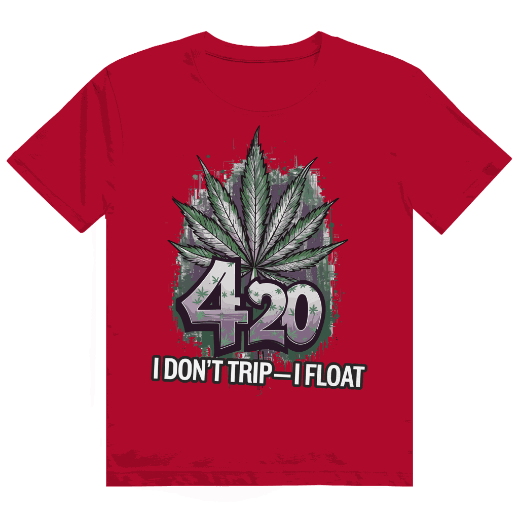 Heavy Cotton T-Shirt - I dont trip - i float | Division420®