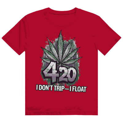 Heavy Cotton T-Shirt - I dont trip - i float | Division420®