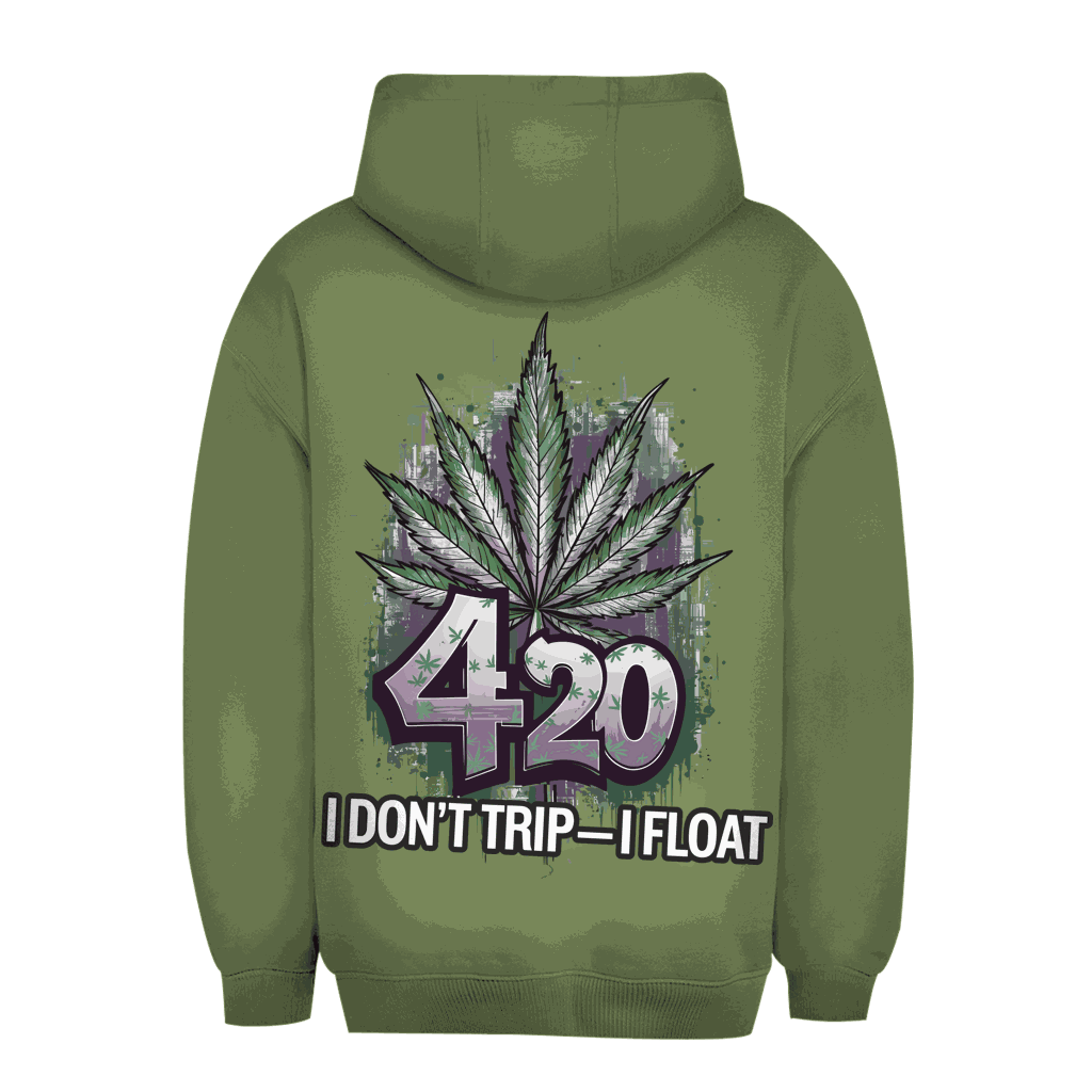 Unisex Oversize Hoodie - I dont trip - i float | Division420®