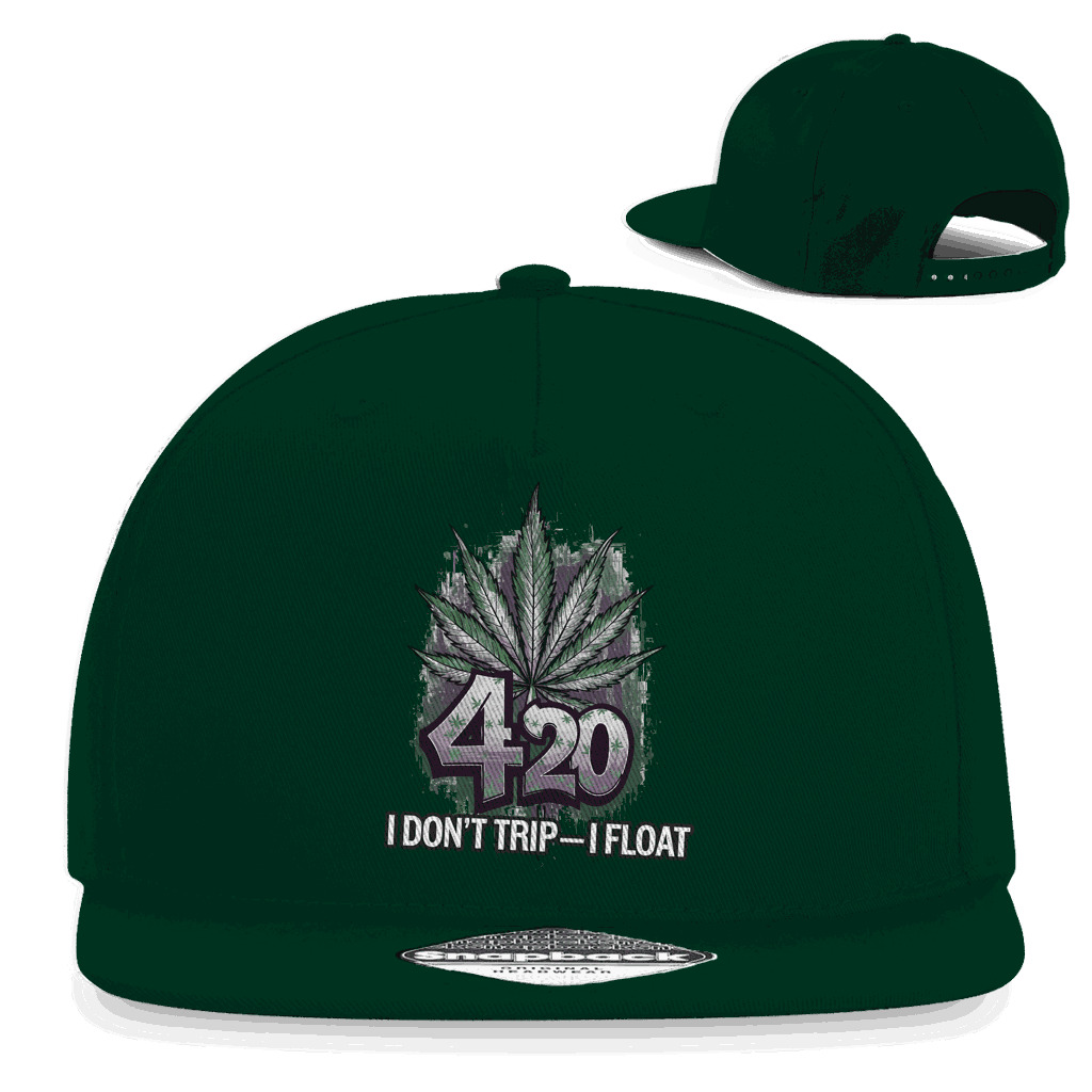 Snapback Rapper Cap - I dont trip - i float | Division420®
