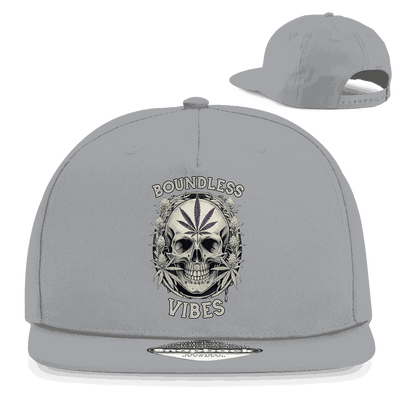 Division420 Snapback Cap Boundless Vibes aus Baumwoll-Twill mit flachem Schirm und Snapback-Verschluss
