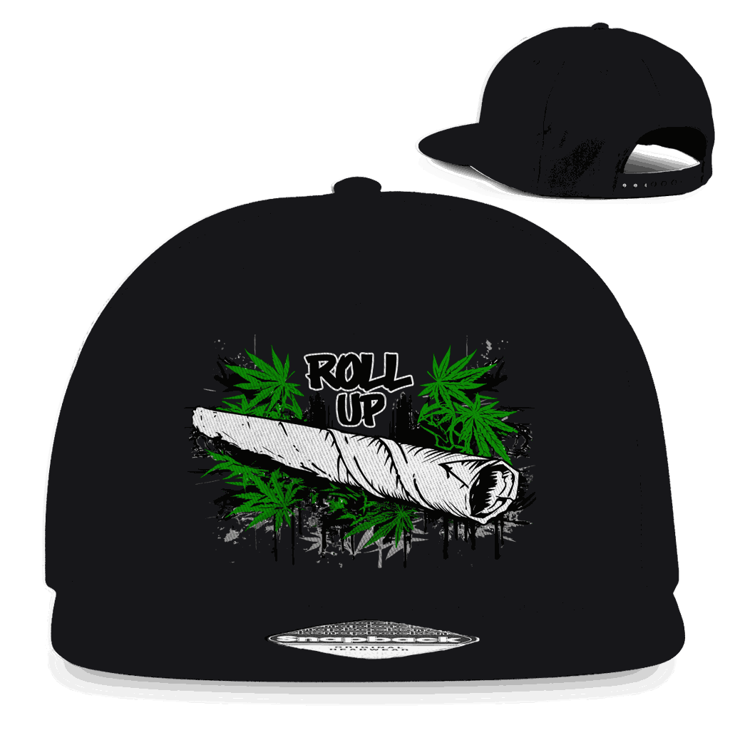 Snapback Rapper Cap - Roll up Art Print | Division420®