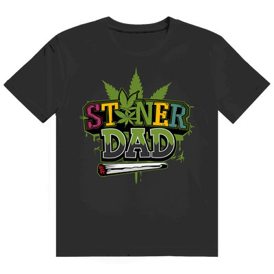 Heavy Cotton T-Shirt Stoner Dad von Division420 mit nachhaltiger Baumwolle und modernem Tubular Fit
