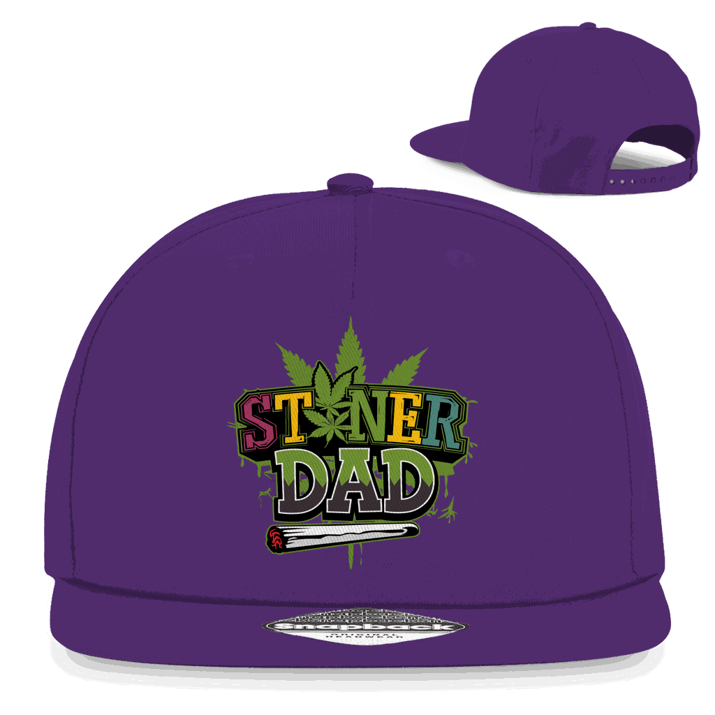 Snapback Rapper Cap - Stoner Dad | Division420®
