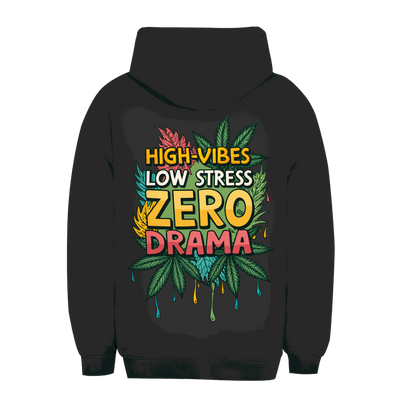 Unisex Oversize Hoodie - High-Vibes, low stress, zero drama | Division420®