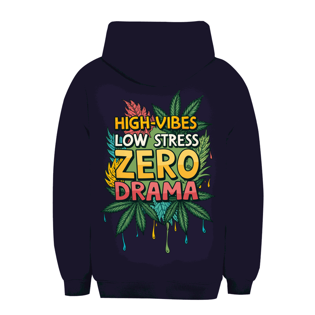 Unisex Oversize Hoodie - High-Vibes, low stress, zero drama | Division420®