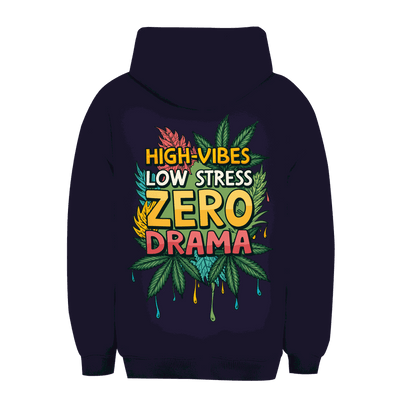 Unisex Oversize Hoodie - High-Vibes, low stress, zero drama | Division420®