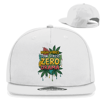 Snapback Rapper Cap - High-Vibes, low stress, zero drama | Division420®