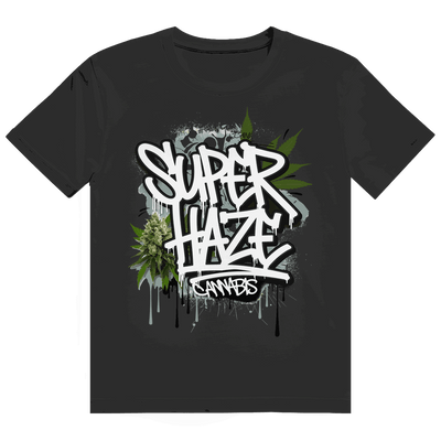 Division420 Heavy Cotton T-Shirt Super Haze Graffiti Streetstyle und Komfort aus 100% Baumwolle
