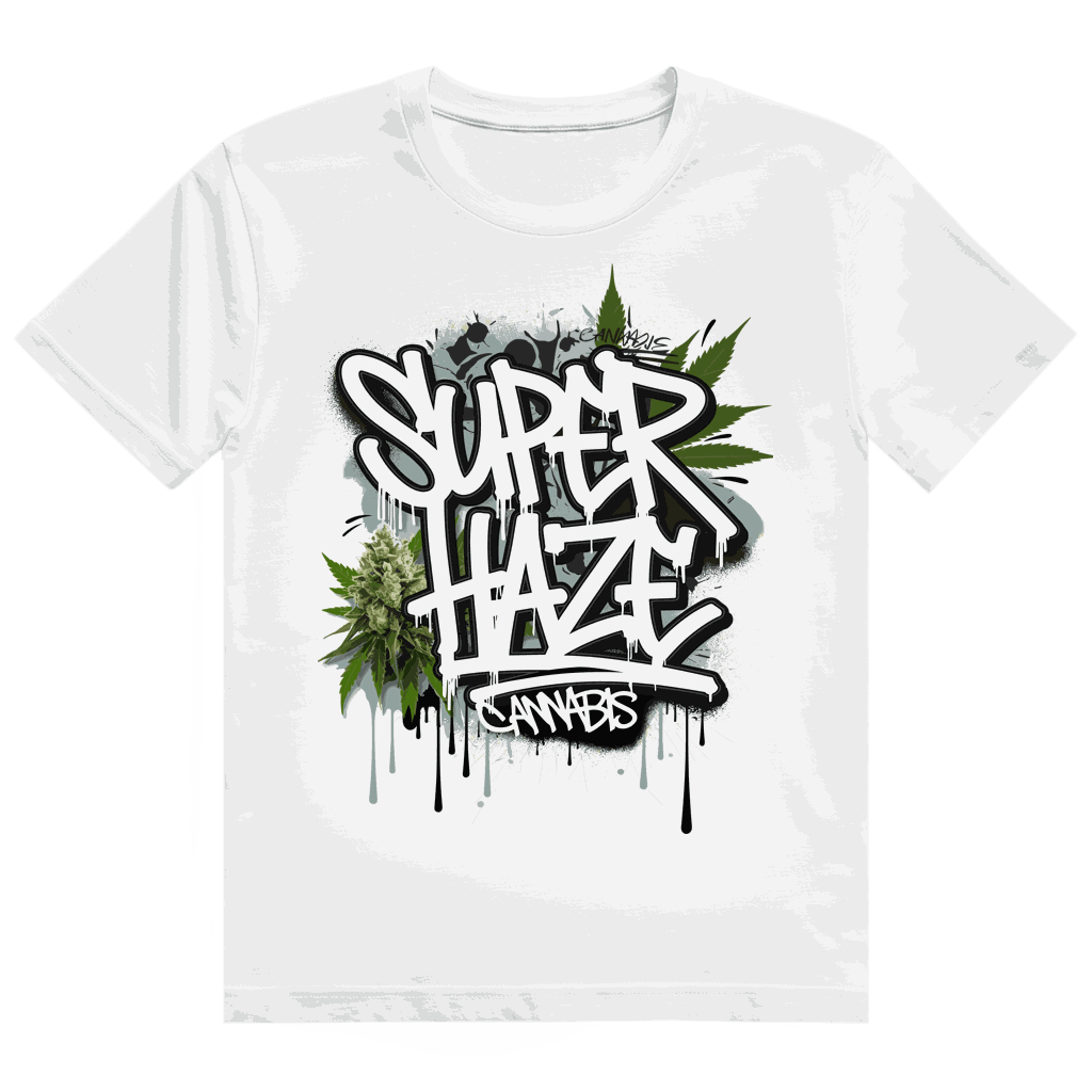 Heavy Cotton T-Shirt - Super Haze Graffiti | Division420®