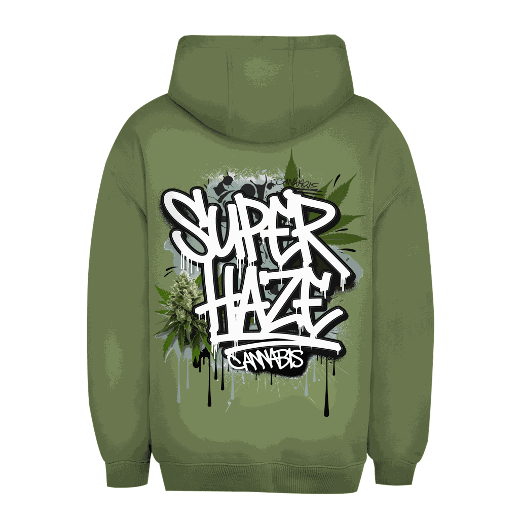 Unisex Oversize Hoodie - Super Haze Graffiti | Division420®