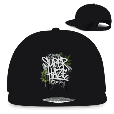 Snapback Rapper Cap Division420 Super Haze Graffiti urbaner Stylischer Streetwear Baumwoll-Twill