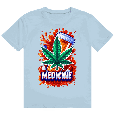 Heavy Cotton T-Shirt - Medicine Weed | Division420®