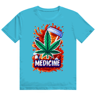Heavy Cotton T-Shirt - Medicine Weed | Division420®