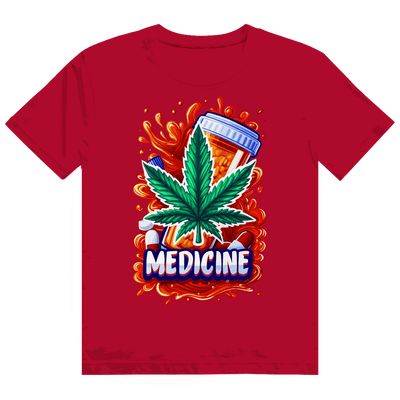 Heavy Cotton T-Shirt - Medicine Weed | Division420®