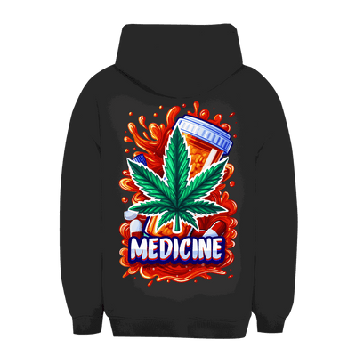 Unisex Oversize Hoodie - Medicine Weed | Division420®