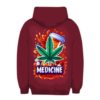 Unisex Oversize Hoodie - Medicine Weed | Division420®