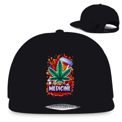 Snapback Rapper Cap - Medicine Weed | Division420®