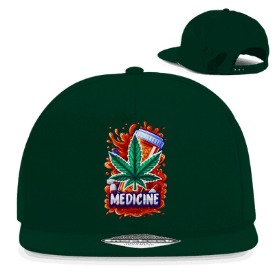 Snapback Rapper Cap - Medicine Weed | Division420®