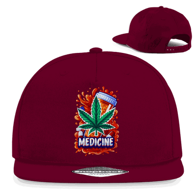 Snapback Rapper Cap - Medicine Weed | Division420®
