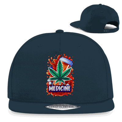 Snapback Rapper Cap - Medicine Weed | Division420®