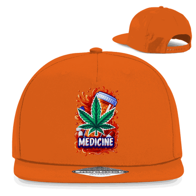 Snapback Rapper Cap - Medicine Weed | Division420®
