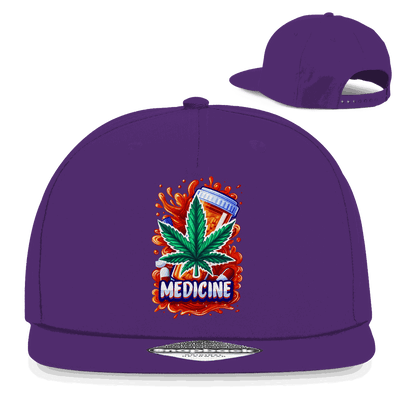 Snapback Rapper Cap - Medicine Weed | Division420®