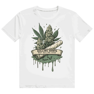 Heavy Cotton T-Shirt size chart by Division420 for Rolling Joints design