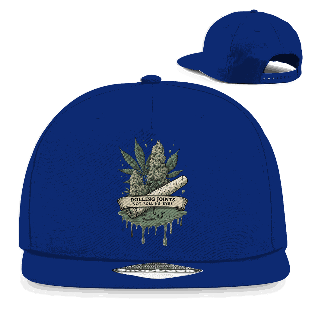 Snapback Rapper Cap - Rolling Joints | Division420®