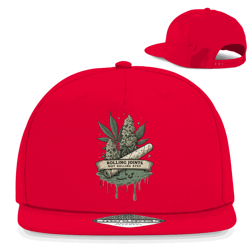 Snapback Rapper Cap - Rolling Joints | Division420®