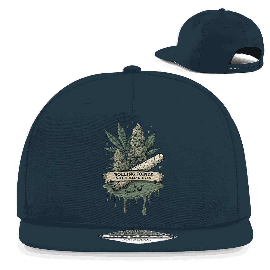 Snapback Rapper Cap - Rolling Joints | Division420®