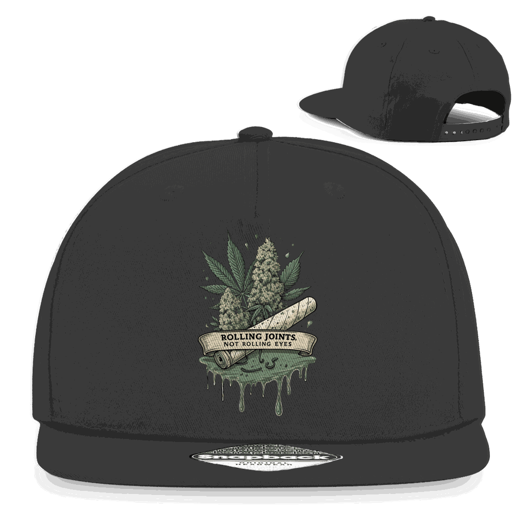 Snapback Rapper Cap - Rolling Joints | Division420®