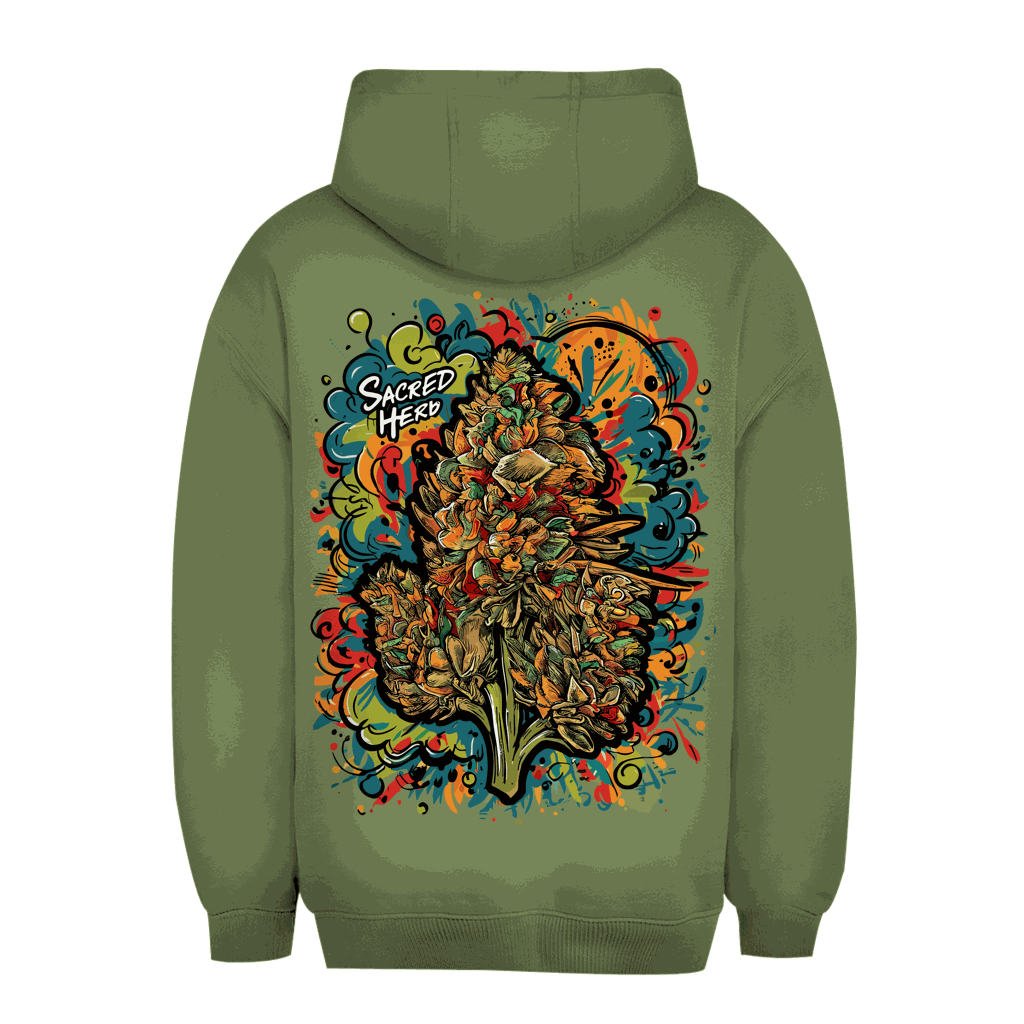 Unisex Oversize Hoodie - Sacred Hero | Division420®