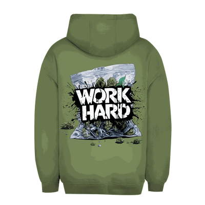 Unisex Oversize Hoodie - Work Hard | Division420®