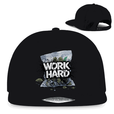 Snapback Rapper Cap - Work Hard | Division420®