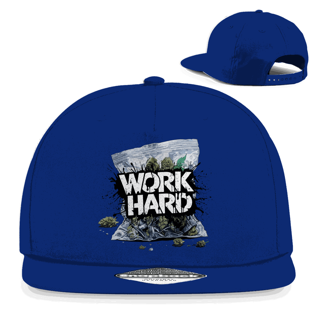 Snapback Rapper Cap - Work Hard | Division420®