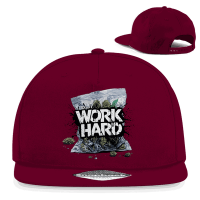Snapback Rapper Cap - Work Hard | Division420®