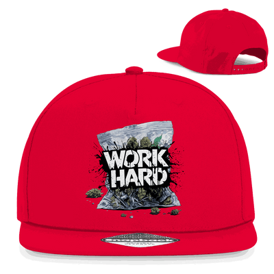 Snapback Rapper Cap - Work Hard | Division420®