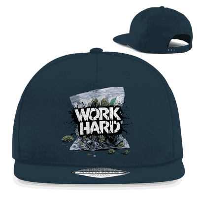 Snapback Rapper Cap - Work Hard | Division420®