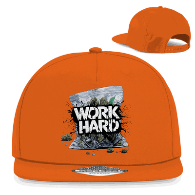 Snapback Rapper Cap - Work Hard | Division420®