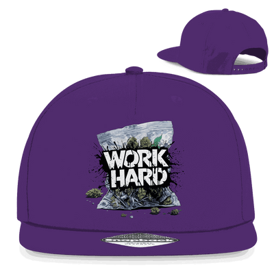 Snapback Rapper Cap - Work Hard | Division420®