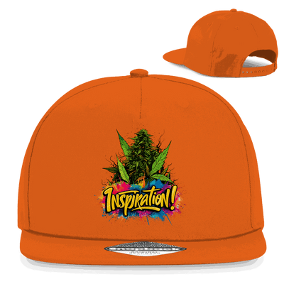 Division420 Snapback Cap in Schwarz mit flachem Schirm und Retro-Snapbackverschluss, urbaner Streetwear-Style