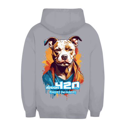 Unisex Oversize Hoodie mit Kapuze und Kängurutasche von Division420 in urbanem Stil